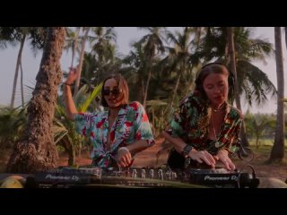 music beat club dj natasha wax, sony vibe jungle live (dj set), goa, india (deep house tech house mix)