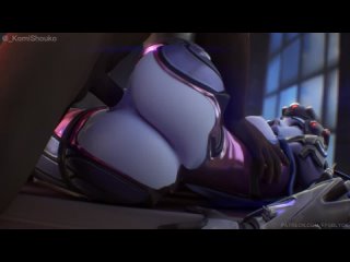 overwatch - widowmaker (bbc) [hmv/sfm] such a whore (stellular remix)